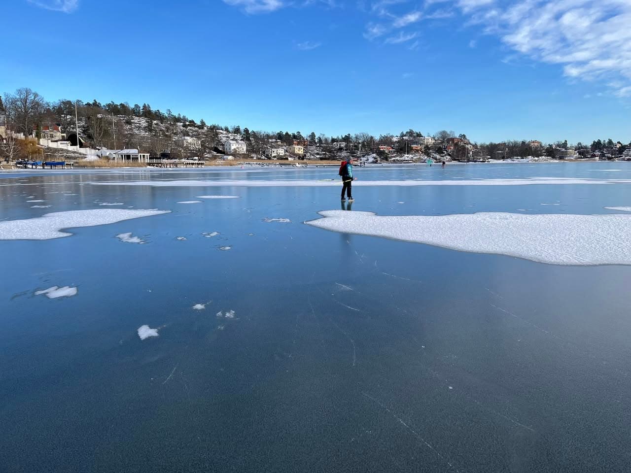 Israpport från Erstaviken