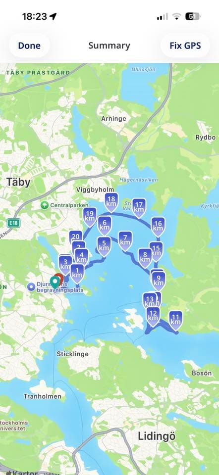 Israpport från Stora Värtan