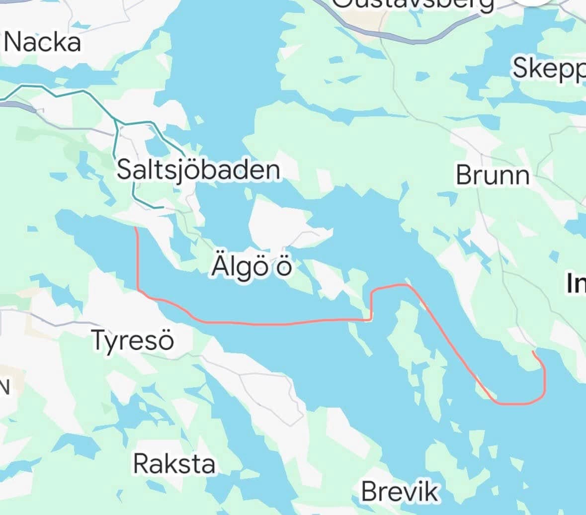 Israpport från Erstaviken