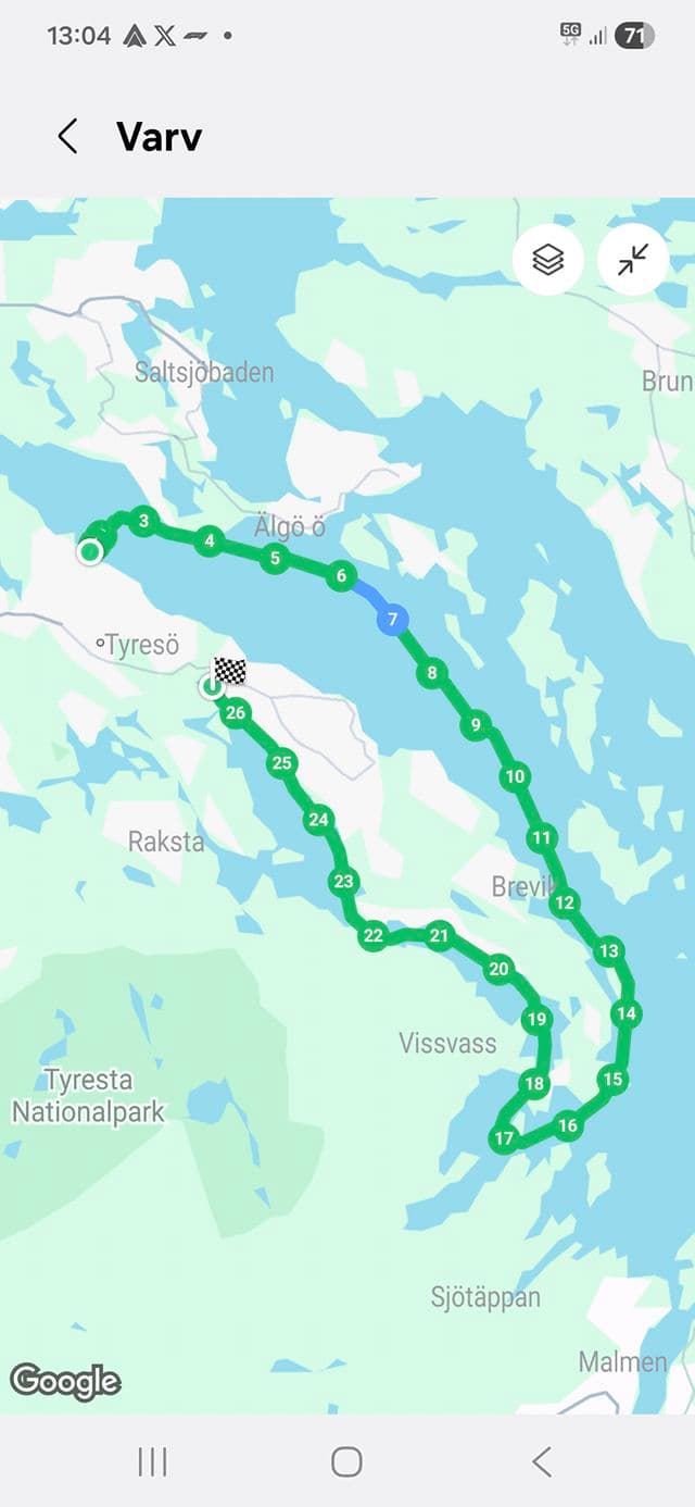 Israpport från Ällmorafjärden